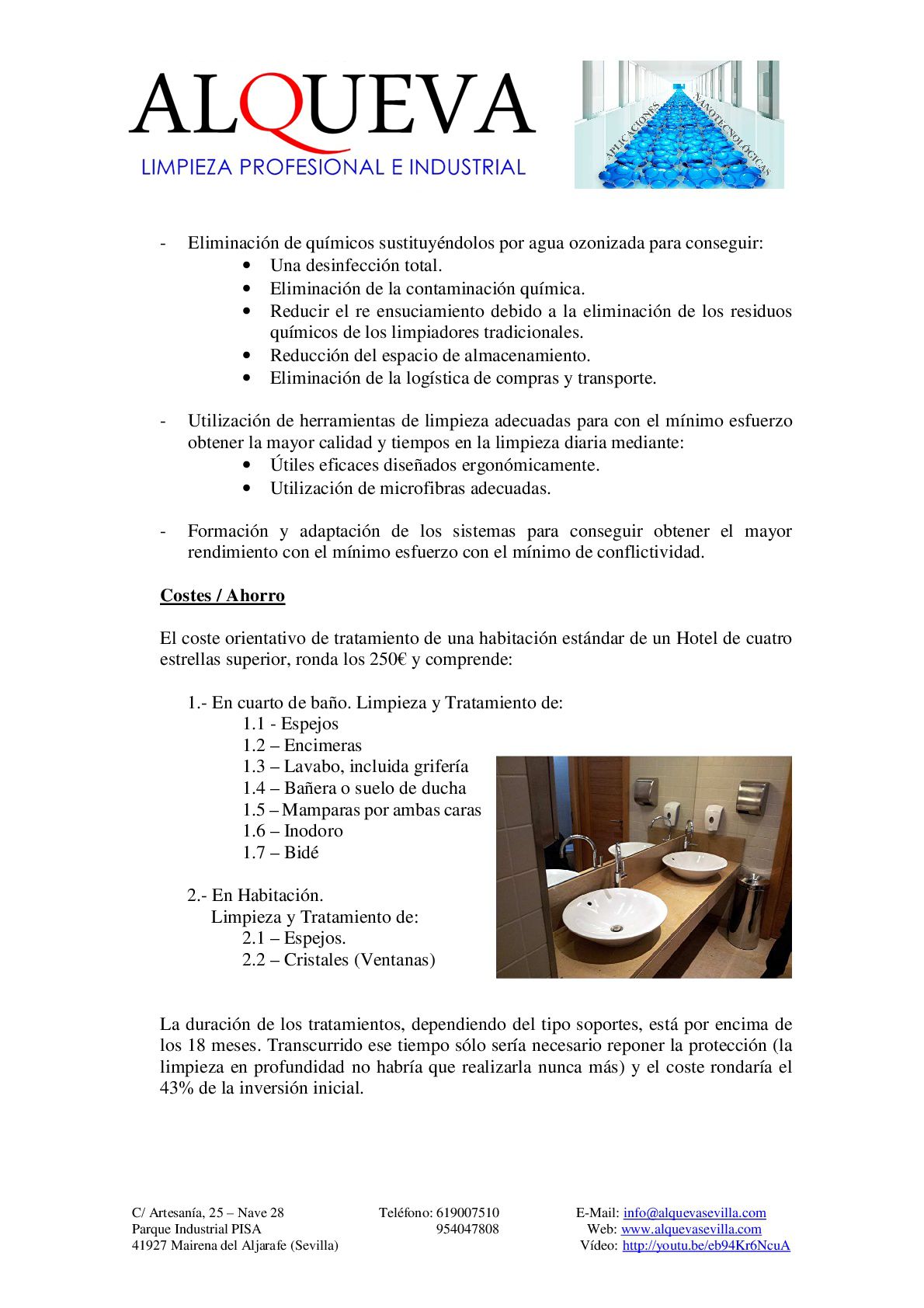 Presentación Hoteles - Sistema Clean Protect - Pág. 02